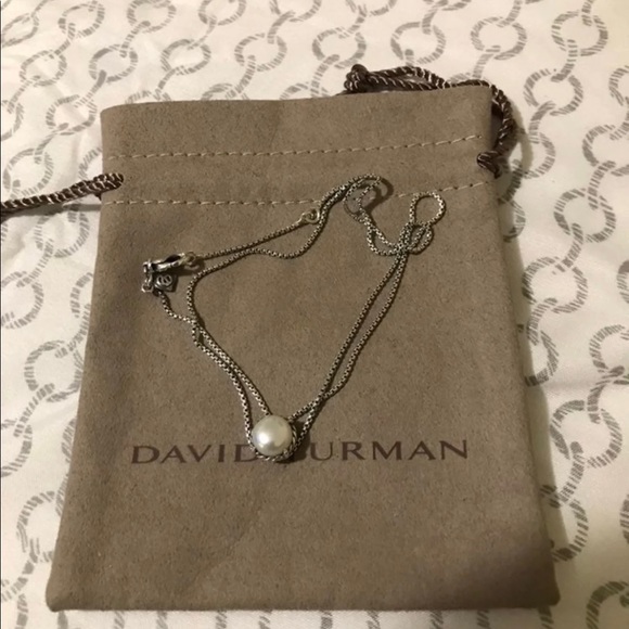 NWOT David Yurman Chatelaine Necklace with Pearl - Picture 4 of 5